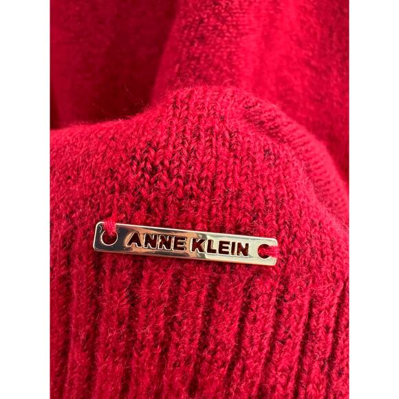 Charming, Red Anne Klein Sweater Tunic - Picture 4 of 9